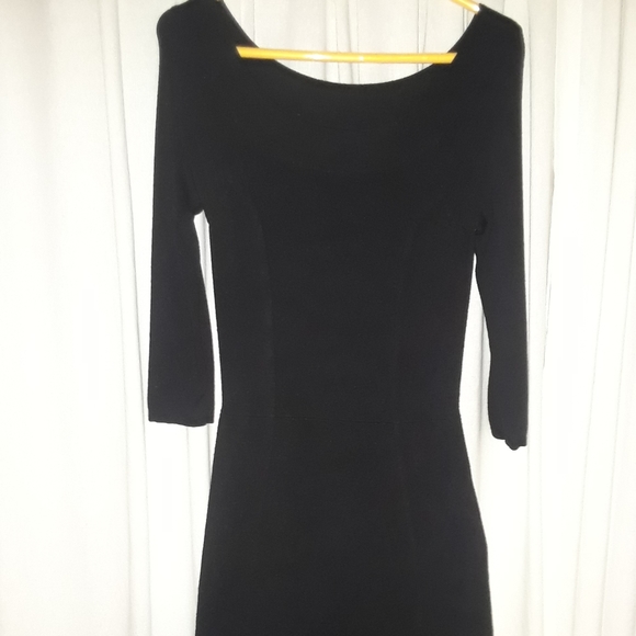 whbm black dress